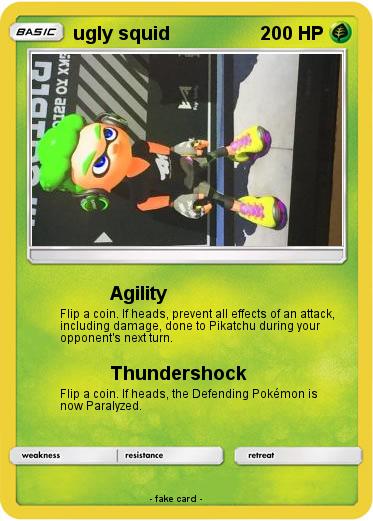 Pokemon ugly squid
