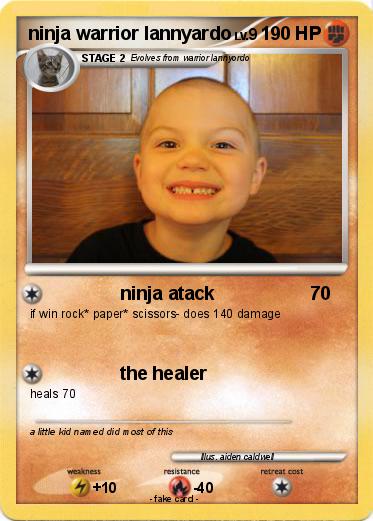 Pokemon ninja warrior lannyardo