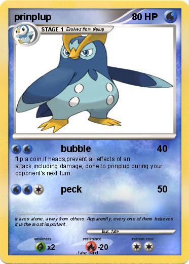 Pokemon prinplup
