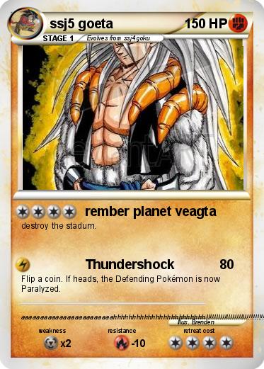 Pokemon ssj5 goeta