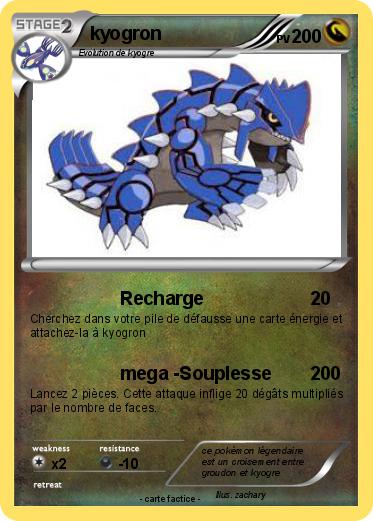 Pokemon kyogron
