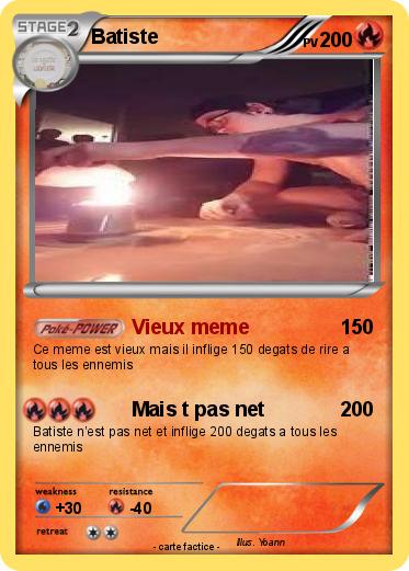 Pokemon Batiste