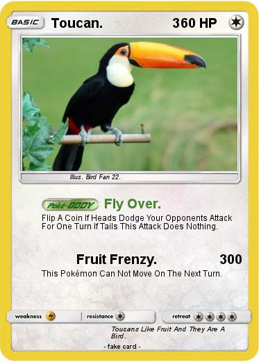 Pokemon Toucan.                    3