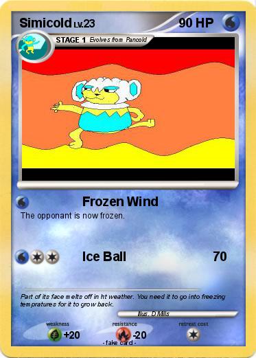 Pokemon Simicold