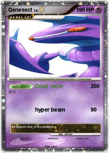 Pokemon Genesect