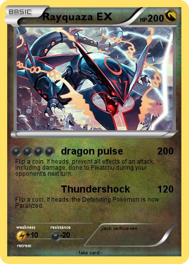 Pokemon Rayquaza EX