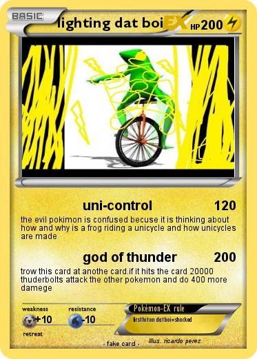 Pokemon lighting dat boi