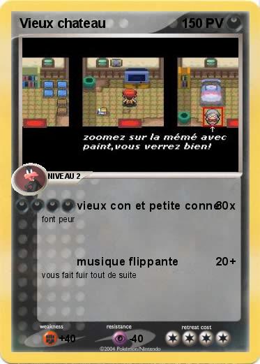 Pokemon Vieux chateau