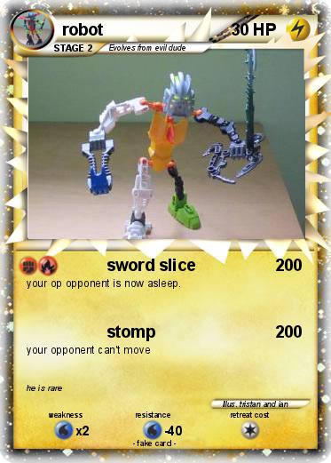 Pokemon robot
