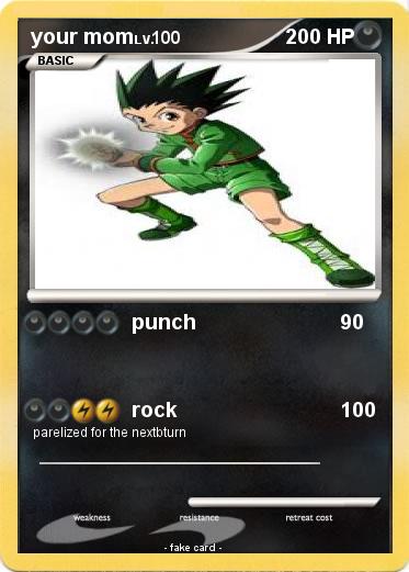 Pokemon your mom