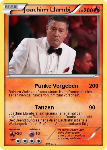 Pokemon Joachim Llambi