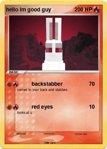 Pokemon hello im good guy