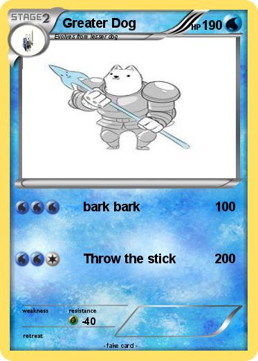 Pokemon Greater Dog