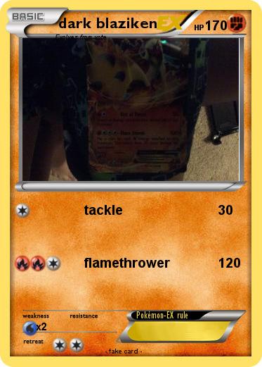 Pokemon dark blaziken