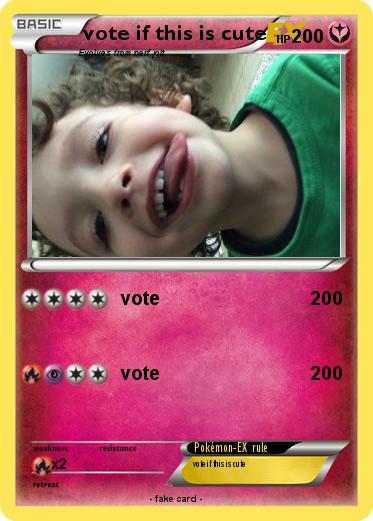 Pokemon vote if this is cute