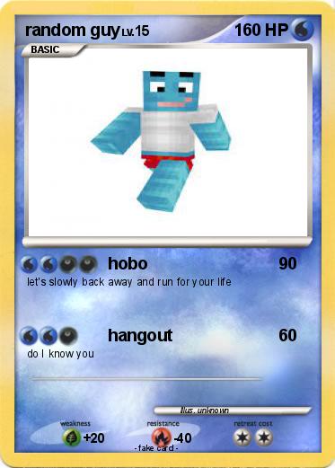 Pokemon random guy