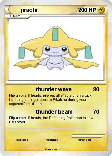 Pokemon jirachi