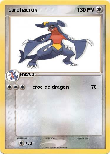 Pokemon carchacrok