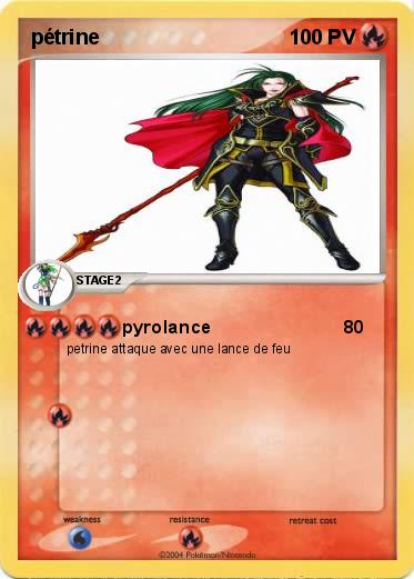 Pokemon pétrine