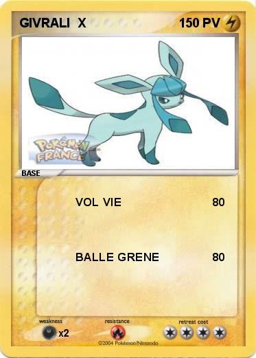 Pokemon GIVRALI  X