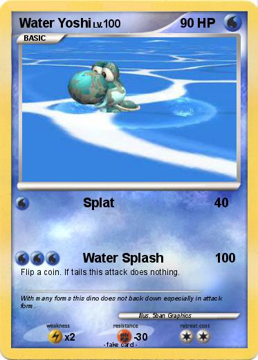 Pokemon Water Yoshi
