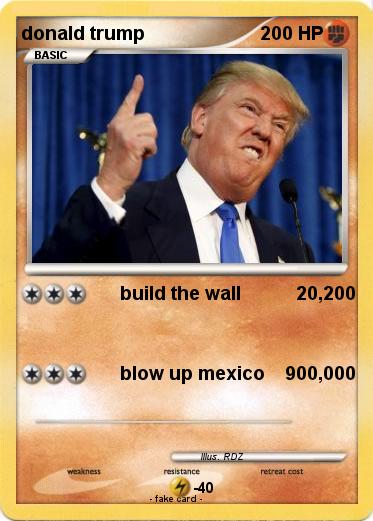 Pokemon donald trump
