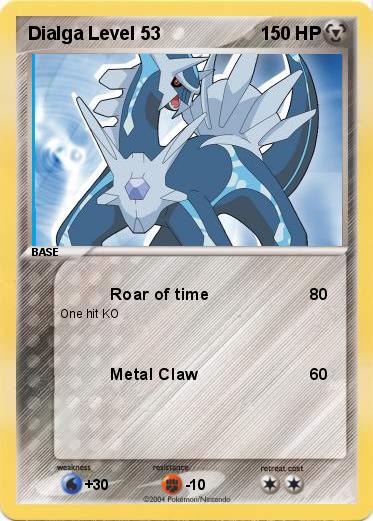 Pokemon Dialga Level 53