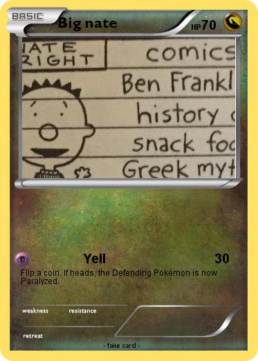 Pokemon Big nate