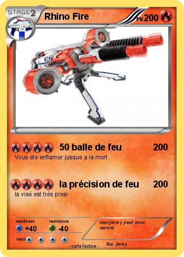 Pokemon Rhino Fire