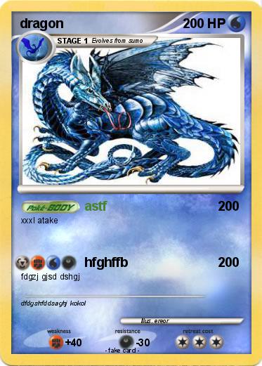 Pokemon dragon