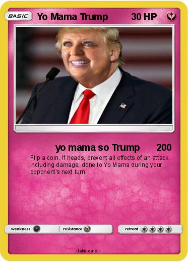 Pokemon Yo Mama Trump