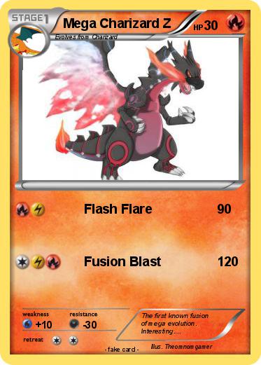 Pokemon Mega Charizard Z
