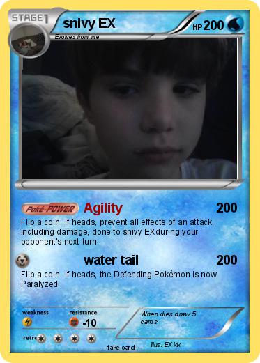 Pokemon snivy EX