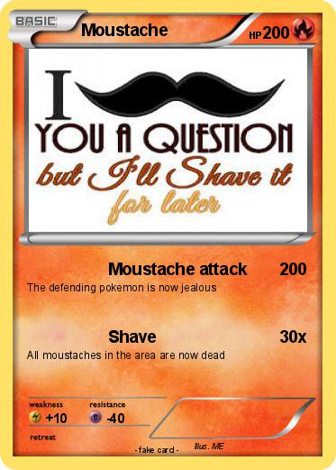 Pokemon Moustache
