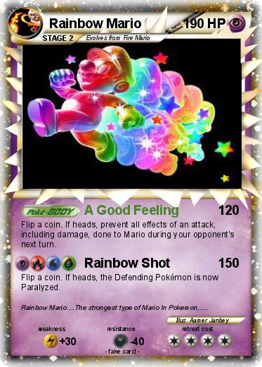 Pokemon Rainbow Mario