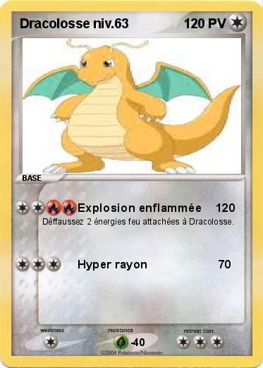 Pokemon Dracolosse niv.63