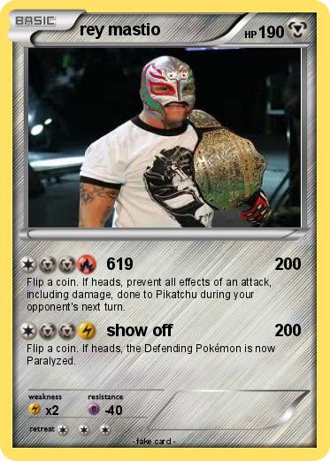 Pokemon rey mastio