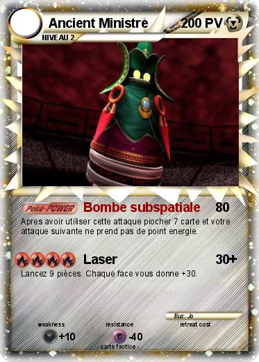Pokemon Ancient Ministre