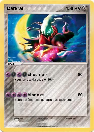 Pokemon Darkrai 