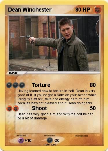 Pokemon Dean Winchester