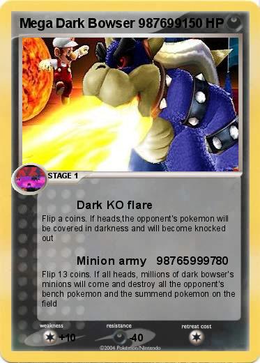 Pokemon Mega Dark Bowser 987699