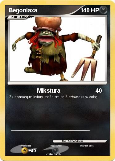 Pokemon Begoniaxa