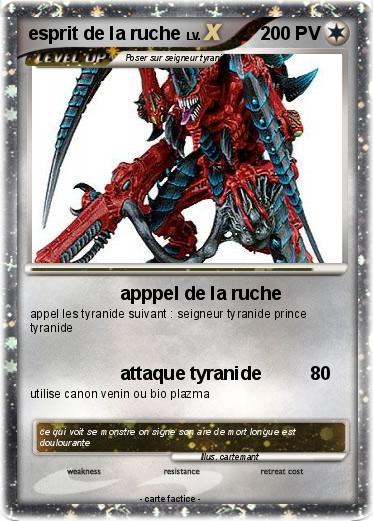 Pokemon esprit de la ruche