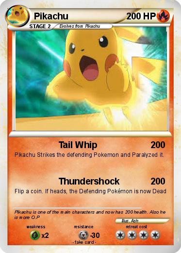 Pokemon Pikachu