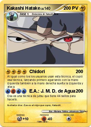 Pokemon Kakashi Hatake