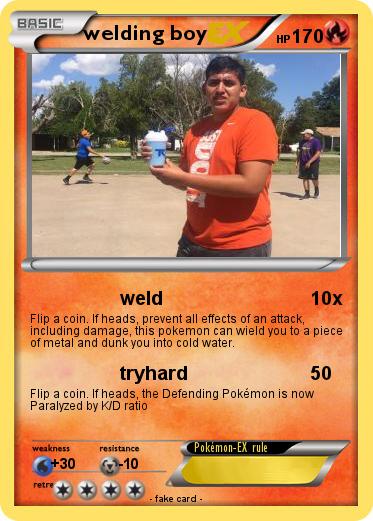 Pokemon welding boy