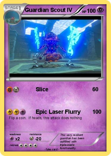 Pokemon Guardian Scout IV