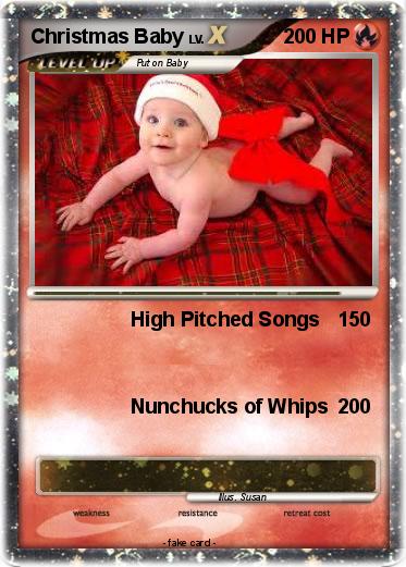 Pokemon Christmas Baby