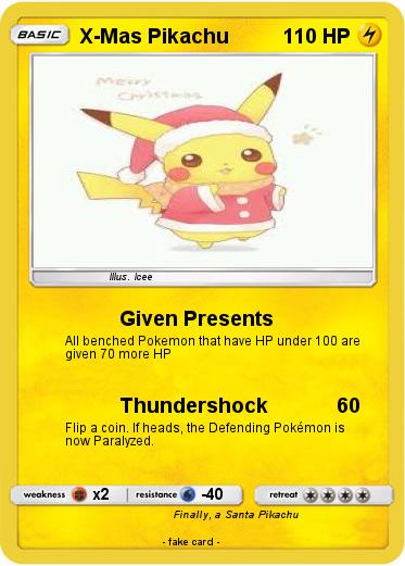 Pokemon X-Mas Pikachu