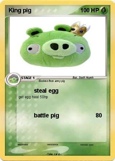 Pokemon King pig